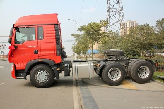 340 chevaux 6X4 transmission manuelle camion lourd national HOWO T5G camions tracteurs