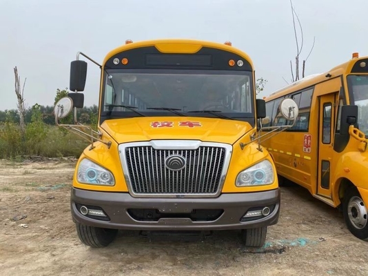 Autobus scolaire Dongfeng pour élèves du primaire Moteur diesel d'occasion Moteur Weichai