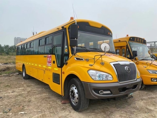 Autobus scolaire Dongfeng pour élèves du primaire Moteur diesel d'occasion Moteur Weichai