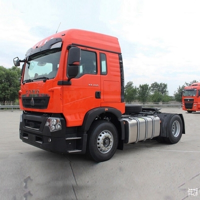 400 chevaux 4X2 climatiseur automatique Blanc National lourd camion HOWO TX camions tracteurs