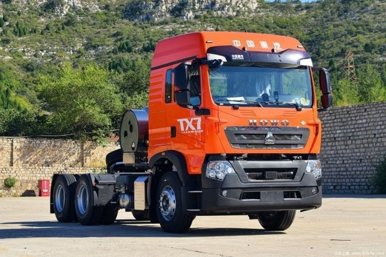 SINOTRUCK boîte de vitesses Sinotruk HOWO TX7 480 ch 6X4 tracteurs GNL pour le transport