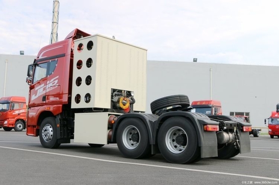 Transmission manuelle Boutique Qingdao Jiefang JH6 Poids lourd camion 430 HP 6X4 CNG tracteur camion