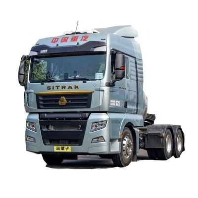 Tête de tracteur de camion d'occasion Sinotruk SITRAK G7S 530 HP 6X4 GNL engrenage automatique avec fluide lent