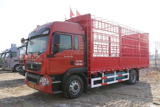 250 ch camion lourd HOWO TX 4X2 6.8m camion de réseau d'entrepôt pour le transport de marchandises usagées