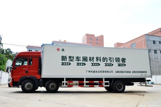 240 chevaux 6x2 9,5 mètres camionnette pour chaud d'occasion de National Heavy Truck HOWO T5G