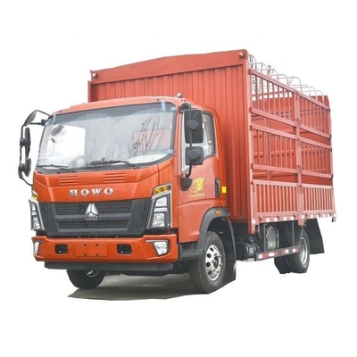 Dimension du réservoir de chargement 4,15*2,45*2,3m Camion lourd HOWO Wang 4X2 160 HP Camion léger à grille