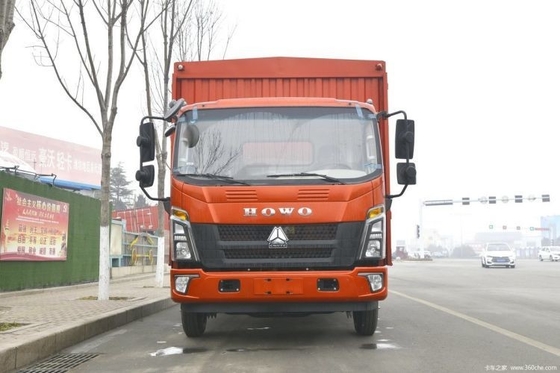 Dimension du réservoir de chargement 4,15*2,45*2,3m Camion lourd HOWO Wang 4X2 160 HP Camion léger à grille