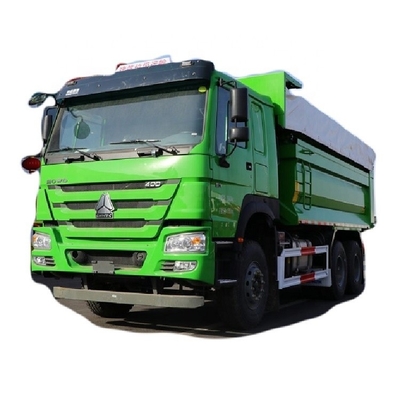 Boutique d'occasion HOWO Camion lourd de 400 ch 6x4 5,6 m Camion déchargeur avec boîte de vitesses SINOTRUCK