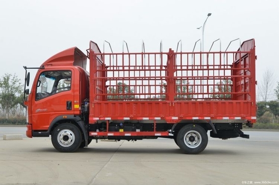 150 chevaux 4,15 m Camion léger à rangée unique pour le transport agricole