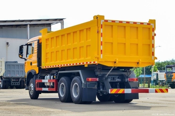 Weichhai moteur 400 ch 6x4 6,3m camion de décharge pour 2 passagers dans le camion lourd national