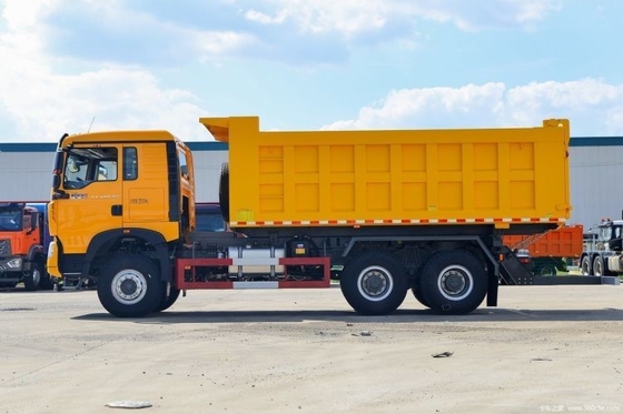 Weichhai moteur 400 ch 6x4 6,3m camion de décharge pour 2 passagers dans le camion lourd national