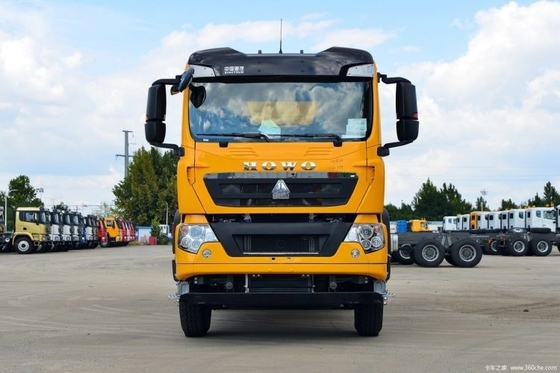 Weichhai moteur 400 ch 6x4 6,3m camion de décharge pour 2 passagers dans le camion lourd national