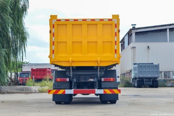 Weichhai moteur 400 ch 6x4 6,3m camion de décharge pour 2 passagers dans le camion lourd national