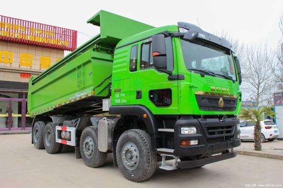 Moteur WEICHAI 12 à virage avant camion lourd national HOWO TX7 460 ch 8X4 6,5m camions-chargeurs