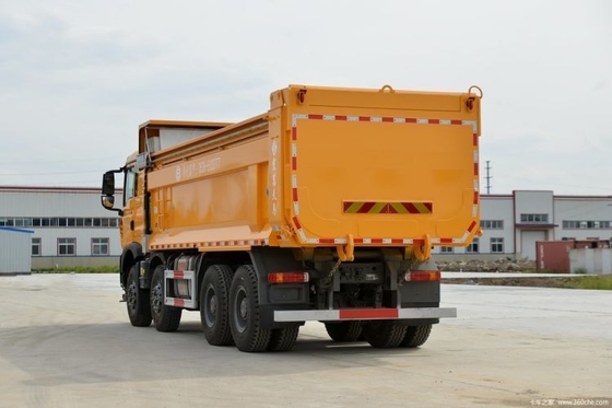 Poids brut du véhicule 10-15T Camion lourd national HOWO TX 440 HP 8X4 6,8m Camions à ordures