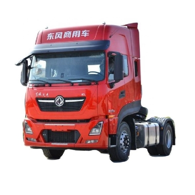 Trois rangées de sièges rangées Dongfeng Tianlong KL 385 HP 4X2 camions tracteurs avec écran tactile