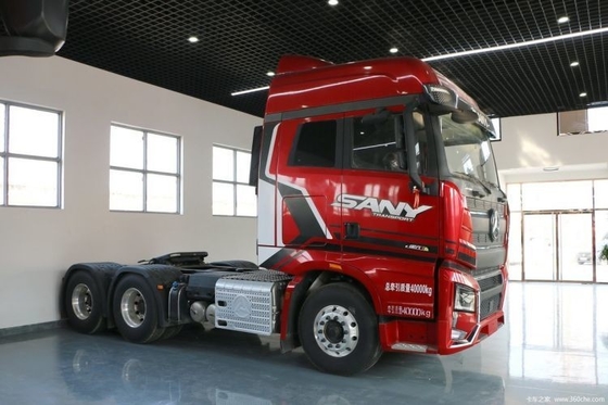 Truck lourd Trinity 485 HP 6X4 Diesel Truck tête avec siège du conducteur de suspension pneumatique