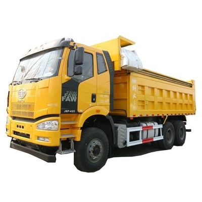 420 HP 6X4 Faw Jiefang J6P Poids lourd camion de montagne version décharge avec écran tactile