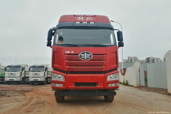 Euro 2/3/4 Émission 460HP Faw Jiefang J6P 8X4 8,2m Camions à ordures pour la vente de seconde main