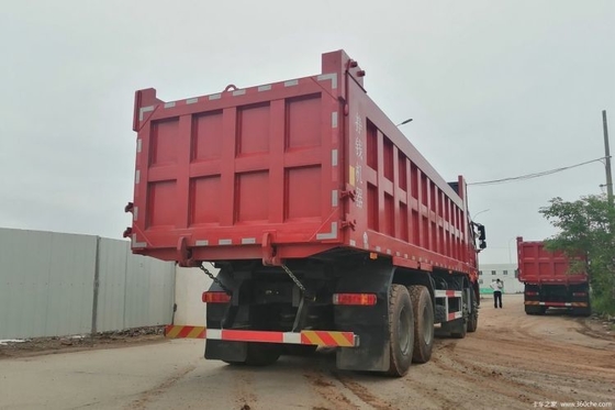 Euro 2/3/4 Émission 460HP Faw Jiefang J6P 8X4 8,2m Camions à ordures pour la vente de seconde main