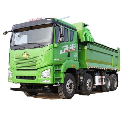 Professionnel de Qingdao Jiefang JH6 430 HP 8X4 6 mètres camions de décharge avec pneu numéro 12