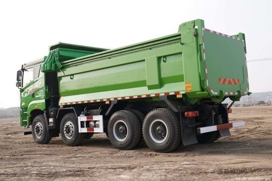 Professionnel de Qingdao Jiefang JH6 430 HP 8X4 6 mètres camions de décharge avec pneu numéro 12