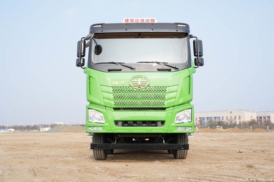 Professionnel de Qingdao Jiefang JH6 430 HP 8X4 6 mètres camions de décharge avec pneu numéro 12