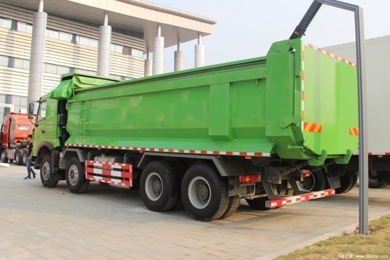 Conditionneur d'air automatique Sinotruk HOWO T6G 380HP 8X4 Camion à ordures