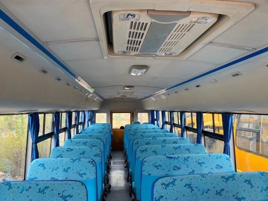 Transport idéal des élèves du primaire Autobus scolaire d'occasion à boîte manuelle