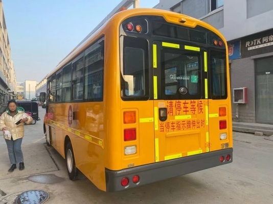 Transport idéal des élèves du primaire Autobus scolaire d'occasion à boîte manuelle