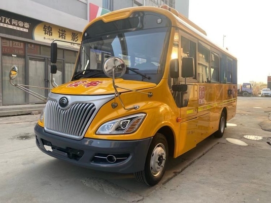 Transport idéal des élèves du primaire Autobus scolaire d'occasion à boîte manuelle