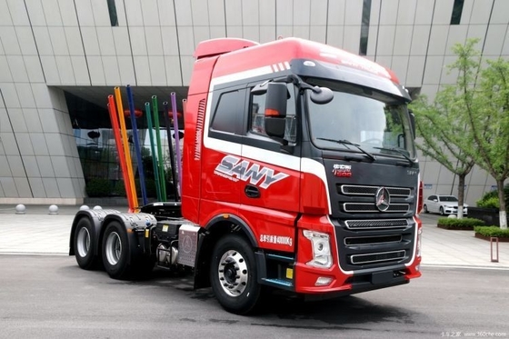 500 ch 6x4 Tracteur utilisé 0 Km Trinity Truck lourd avec siège du conducteur de suspension pneumatique
