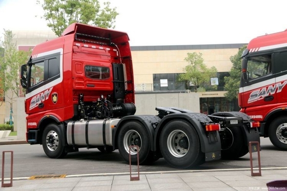 500 ch 6x4 Tracteur utilisé 0 Km Trinity Truck lourd avec siège du conducteur de suspension pneumatique