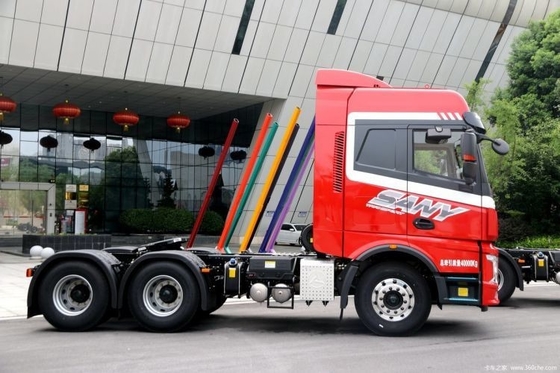 500 ch 6x4 Tracteur utilisé 0 Km Trinity Truck lourd avec siège du conducteur de suspension pneumatique