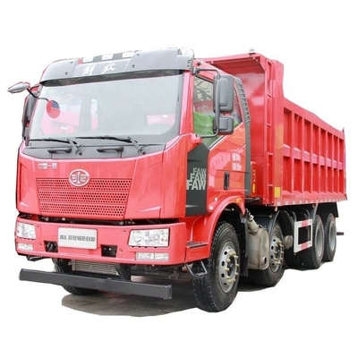 Boutique professionnelle Faw Jiefang J6L 280 HP 8X4 camion de décharge avec boîte de vitesses CA10TA130M
