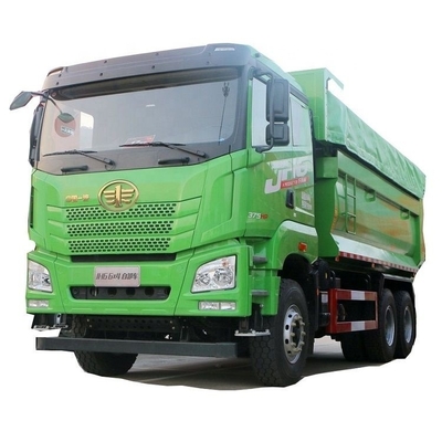 23 voitures d'occasion de boutique Qingdao Jiefang JH6 camion lourd 375 ch 6x4 5,8m camion de décharge