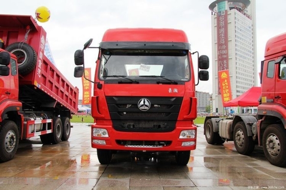 Vitesse maximale 102 km/h Inventaire en vrac HOWO Hohan J5G Poids lourd 340 chevaux Tracteur 6*2