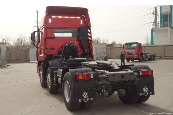 Vitesse maximale 102 km/h Inventaire en vrac HOWO Hohan J5G Poids lourd 340 chevaux Tracteur 6*2