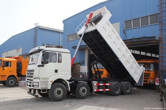 Shacman Delong M3000 350 HP 8X4 7.2m Camions à ordures Parfait pour les réservoirs de cargaison Longueur 6.2-8m