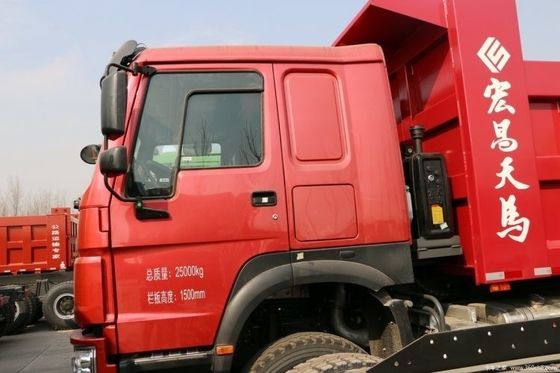 HOWO Camion lourd 380 ch 6x4 6m Camion déchargeur pour le transport polyvalent Durable