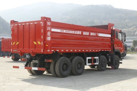 Véhicule commercial Dongfeng avancé Tianlong KC camion lourd 450 chevaux 8X4 8,6m camions à ordures