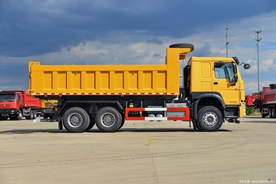 Trucks de décharge HOWO V7 6X4 d'occasion à bas prix avec capacité moteur 8L et ESC