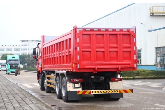 Saic Hongyan Jieshi H6 8X4 camions à ordures d'occasion avec 560 ch Euro 5 norme d'émission