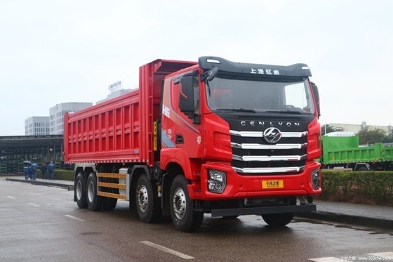 Saic Hongyan Jieshi H6 8X4 camions à ordures d'occasion avec 560 ch Euro 5 norme d'émission