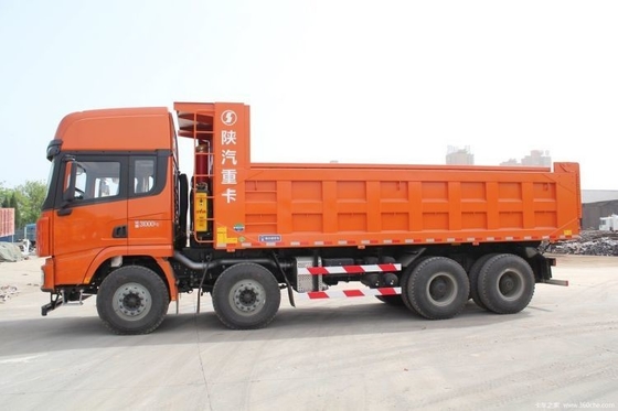 Shaanxi Automobile Cummins Delong X3000 385 chevaux 8X4 8 mètres camion de décharge