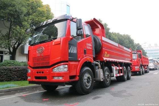 Des boutiques chinoises de voitures d'occasion Faw Jiefang J6M 280HP 8X4 6.8m camion de décharge avec une grande puissance