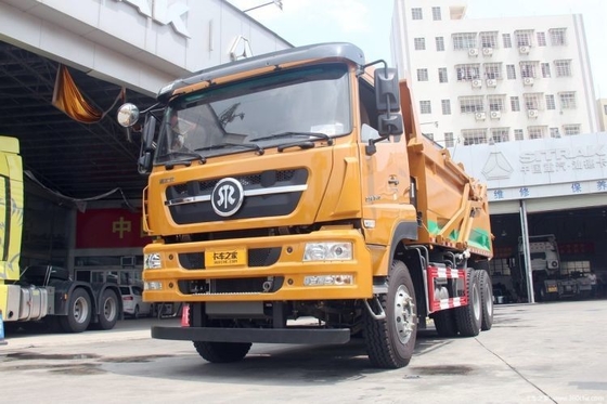 Prêt 6X4 Steyr 340HP camion à ordures avec 5.6m carrosserie climatisation automatique incluse