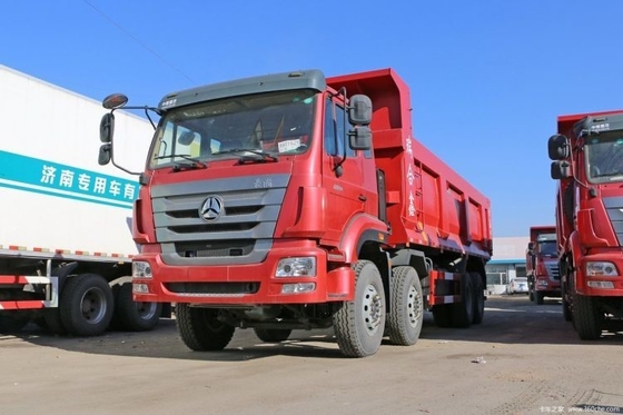 Numéro de roulement arrière 2 professionnel Sinotruk Haohan J7B 340 HP 8X4 7,6 m camion de décharge