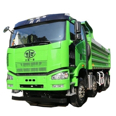 Exporté d'occasion Faw Jiefang J6P 8X4 350HP camion de décharge avec émission EURO 2/3/4/5/6