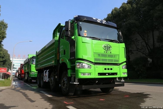 Exporté d'occasion Faw Jiefang J6P 8X4 350HP camion de décharge avec émission EURO 2/3/4/5/6